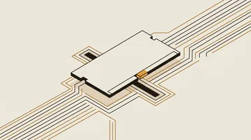 A module sliding into a circuit-board slot