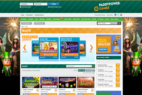 Paddy Power Games